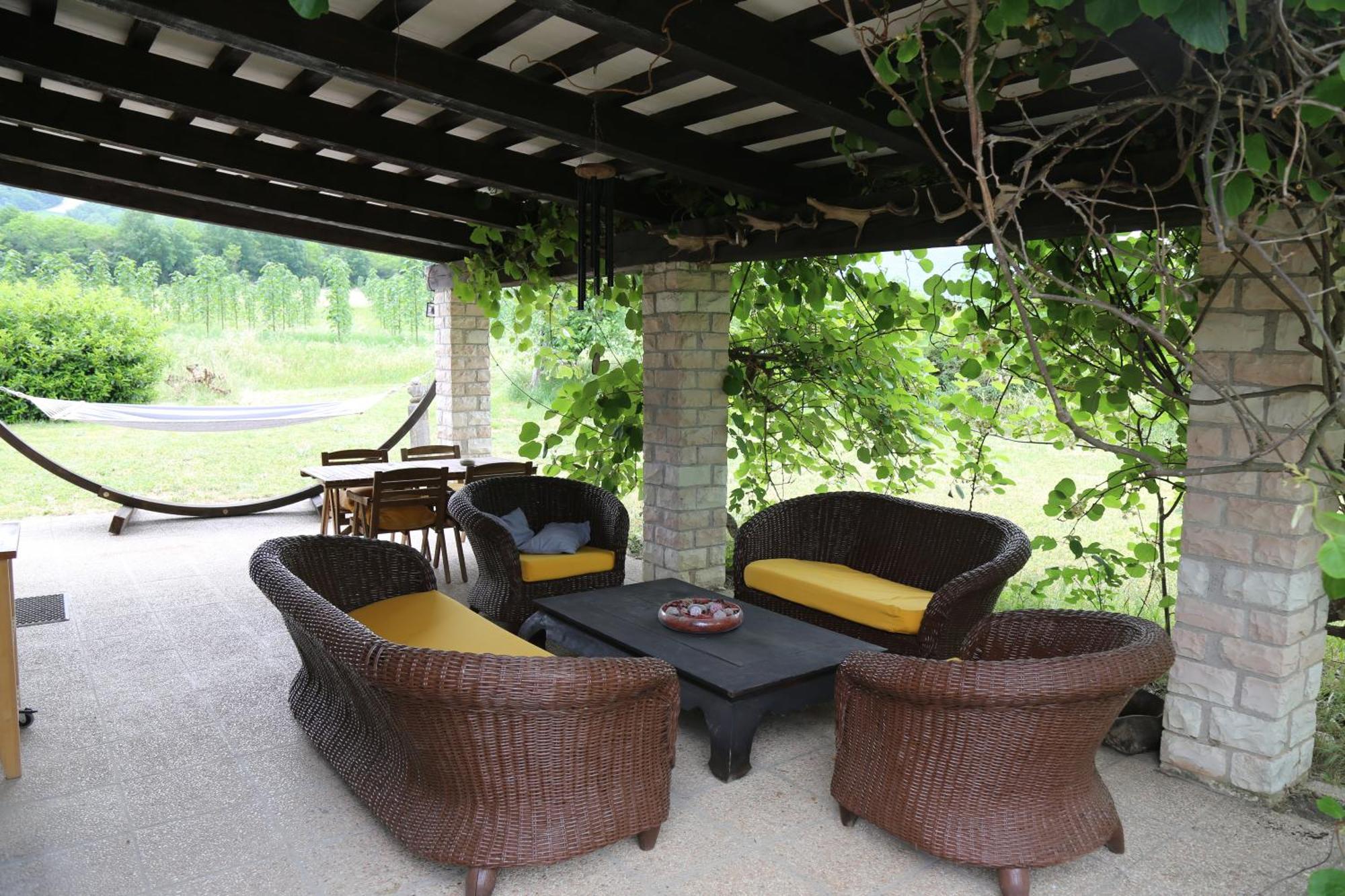 Villa Casa La Gorga Cagli Exterior foto